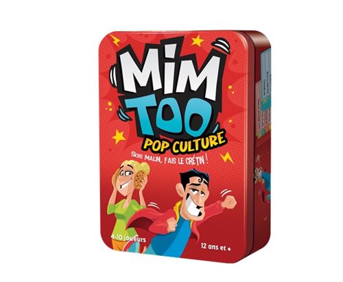 Boite de Jeu d’ambiance Asmodee Mimtoo Pop Culture