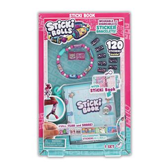 Création perle et bijou Sticki Rolls Sticki Book Pack