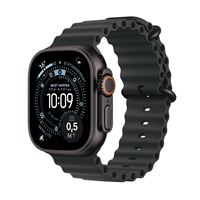 Apple Watch Ultra 3 GPS + Cellular 49mm Boitier en Titane Noir avec Bracelet Océan noir