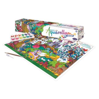 Set de peinture SentoSphère Aquarellum géant Monde enchanté