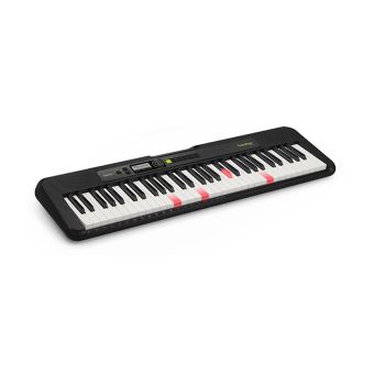 Clavier Casio LK-S250 Casiotone 61 touches lumineuses 400 sons Noir