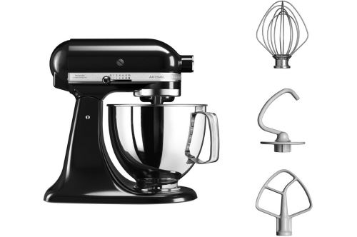 KitchenAid Artisan Mixer 5KSM125 4.8L Roestvrij Staal Zwart