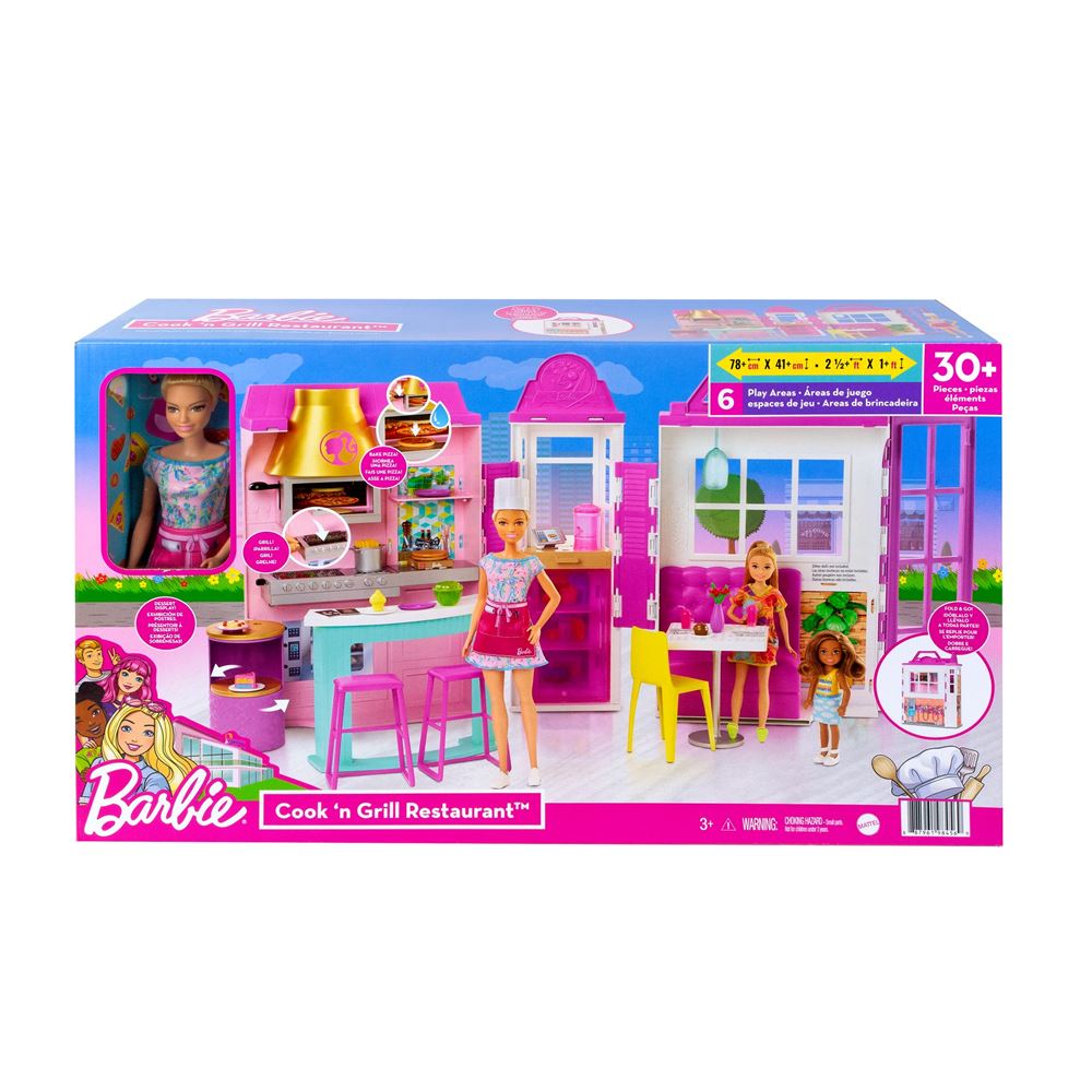 barbie doll restaurant set