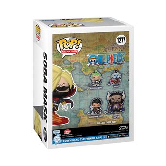 Figurine Funko Pop Animation One piece Soba Mask with Chase Modèle aléatoire