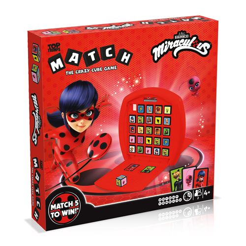 Jeu De Société Winning Moves Match Miraculous