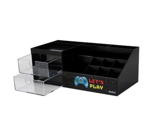 Organisateur de bureau horizontal Itotal Let's play game