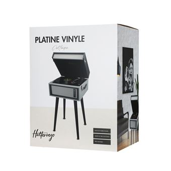 Platine vinyle Halterrego Cottage Gris Clair