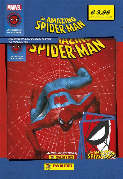 Album Panini Spiderman 60E Anniversaire Avec Range Cartes