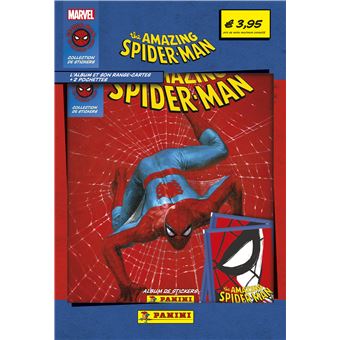 Album Panini Spiderman 60e anniversaire avec Range cartes