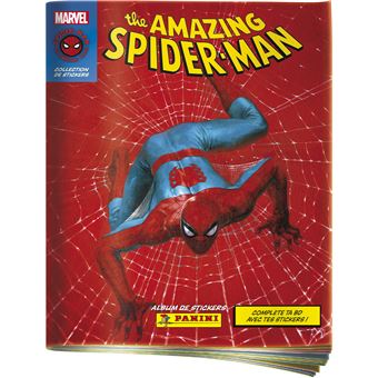 Album Panini Spiderman 60e anniversaire avec Range cartes