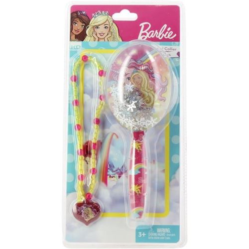 Brosse et collier Barbie Dreamtopia