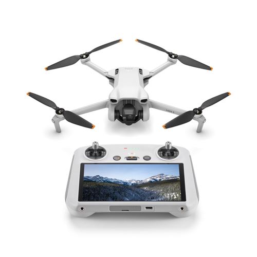 Drone DJI Mini 3 RC télécommande écran - vue 2