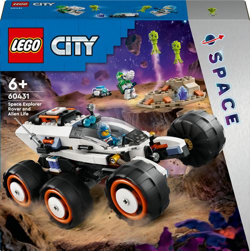 LEGO® City 60431 Le rover d'exploration spatiale et la vie extraterrestre