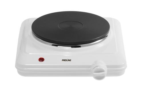 Table De Cuisson Électrique Proline 1500 W Blanc Et Noir