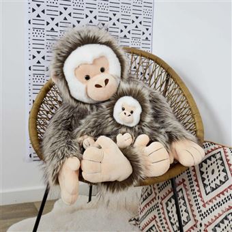 Animal en peluche Histoire d'Ours Capucin le Singe 30 cm