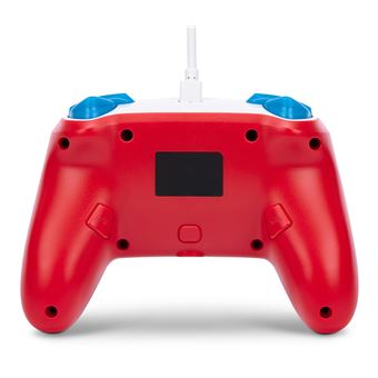 Manette filaire pour Nintendo Switch PowerA Woo-Hoo! Mario Rouge