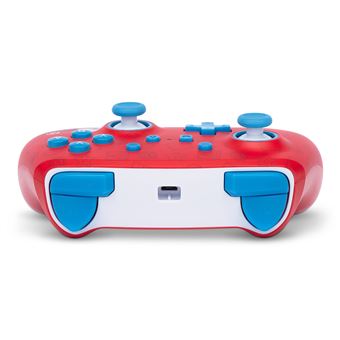 Manette filaire pour Nintendo Switch PowerA Woo-Hoo! Mario Rouge