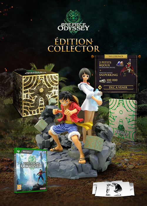 Pochette avant du jeu One Piece Odyssey Edition Collector Xbox Series X