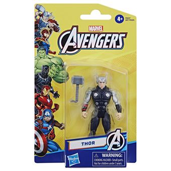 Pack Avengers Epic Hero – 3 Figurines Captain America, Thor Et Iron Man 10 Cm Avec Accessoires