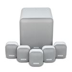 Pack enceintes Home Cinéma 5.1 Monitor Audio Mass Blanc