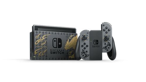 Console Nintendo Switch Edition Limitée Monster Hunter Rise