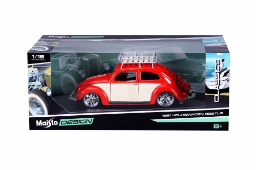 Voiture Maisto Volkswagen Coccinelle Custom 1951 Echelle 1:18