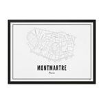 Affiche Wijck 40 x 50 cm Montmartre