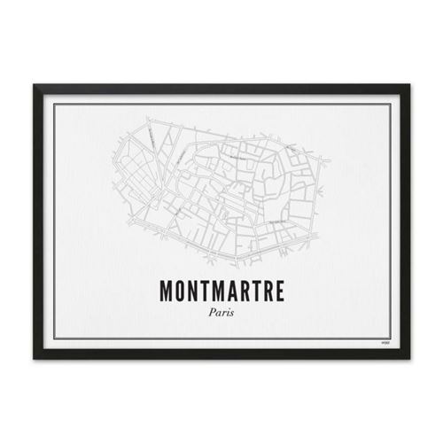 Affiche Wijck 40 x 50 cm Montmartre