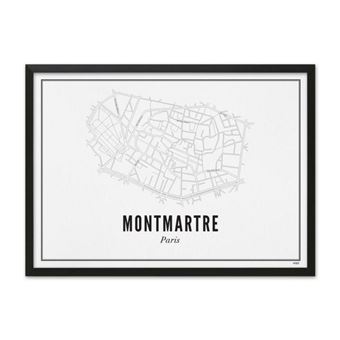 Affiche Wijck 40 x 50 cm Montmartre