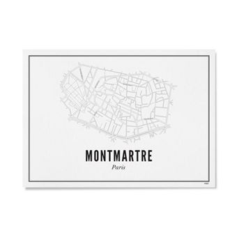 Affiche Wijck 40 x 50 cm Montmartre