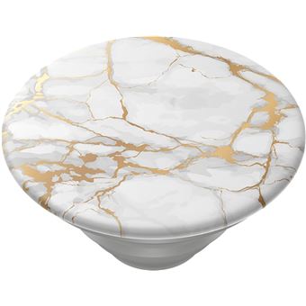 Popgrip Gén 2 Gold Lutz Marble PopSockets - 1