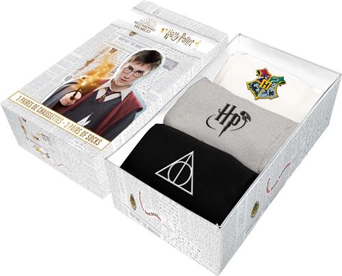 Coffret de Chaussettes hautes et mi-bas Harry Potter