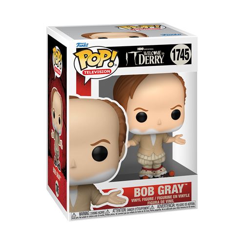 Figurine Funko Pop Tv It Welcome To Derry Bob Gray