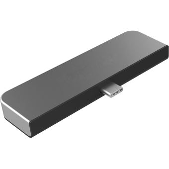 Hub USB-C On Earz Mobile Gear 5en1 : HDMI 4K, SD, Audio – Aluminium, Compact