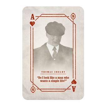 Jeu de 54 cartes Waddington N1 Peaky Blinders