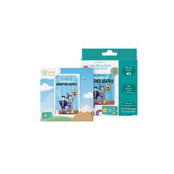 Conteuse d’histoires Lunii Coffret Album Contes Exquis de Monstres Gentils