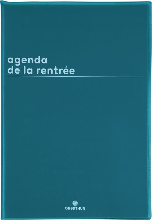 Agenda Scolaire Oberthur Rentrée Fsc Boréal Vert