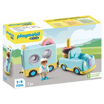 Playmobil 1.2.3 71325 Camion de donuts