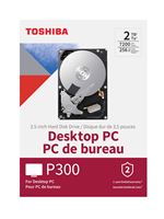 Disque dur interne Toshiba P300 High Performance 2 To 3.5" 7200 tours/min 64 Mo