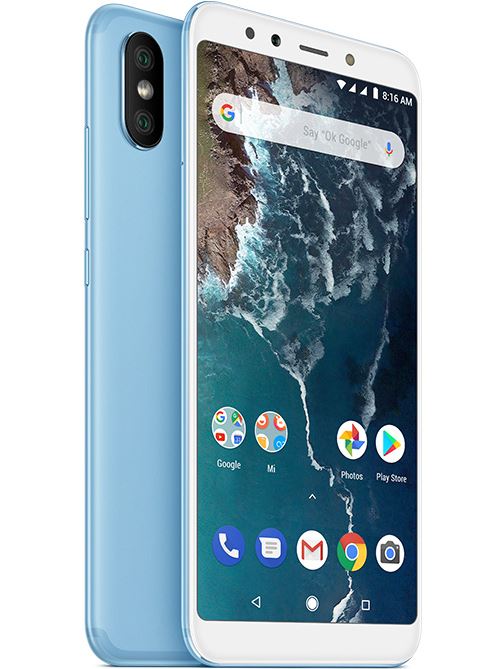 Smartphone Xiaomi Mi A2 Double SIM 128 Go Bleu
