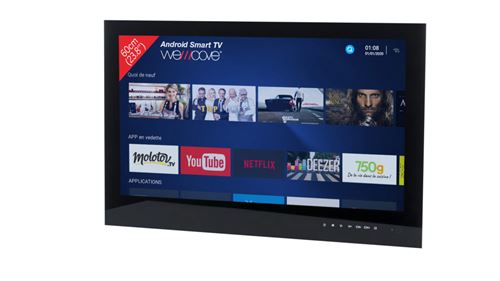 Wemoove WM-LMWOBFKTV2383SMART 23,8 Full HD Smart TV inbouw TV Zwart Onyx