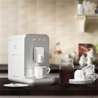 Expresso avec broyeur Smeg BCC01WHMEU 1350 W Blanc