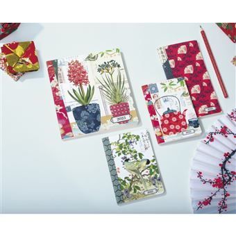 Agenda semainier Exacompta Gwenaelle G.Trolez 15 x 17 cm 2022 Modèle Aléatoire