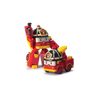 Voiture Robot Transformable 2 en 1 Silverlit Roy Robocar Poli pompier - 1
