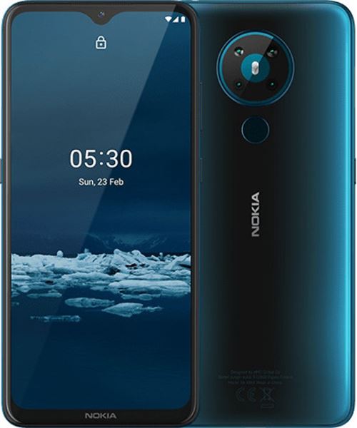 Smartphone Nokia 5.4 6.39 64 Go Double SIM Bleu Nuit Polaire