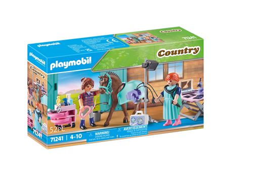 Playmobil Country 71241 Vétérinaire Équin
