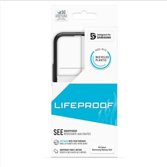 Coque renforcée pour Samsung Galaxy S22 LifeProof Transparent