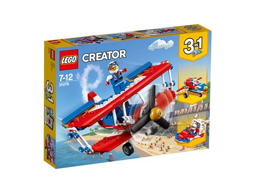 LEGO&reg; Creator 3 en 1 31076 L'avion de voltige &agrave; haut risque