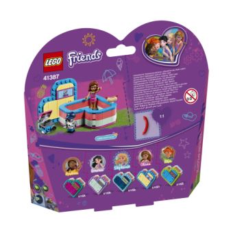 LEGO® Friends 41387 La boîte cœur d'été d'Olivia