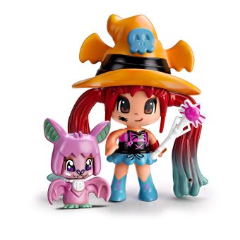 Pinypon – Pack De 2 Figurines Princesse Et Sorcière – Figurines Amovibles à Combiner – Cadeau Enfant Dès 4 Ans – Famosa 700014080